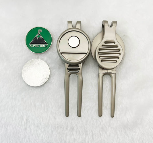 Divot Tool with Ball Marker