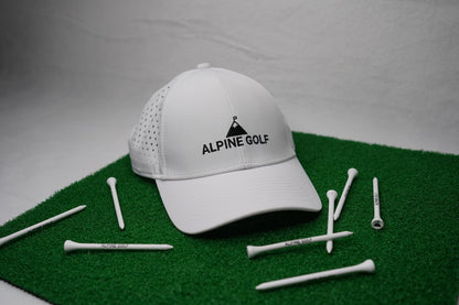 Alpine Golf White Snapback