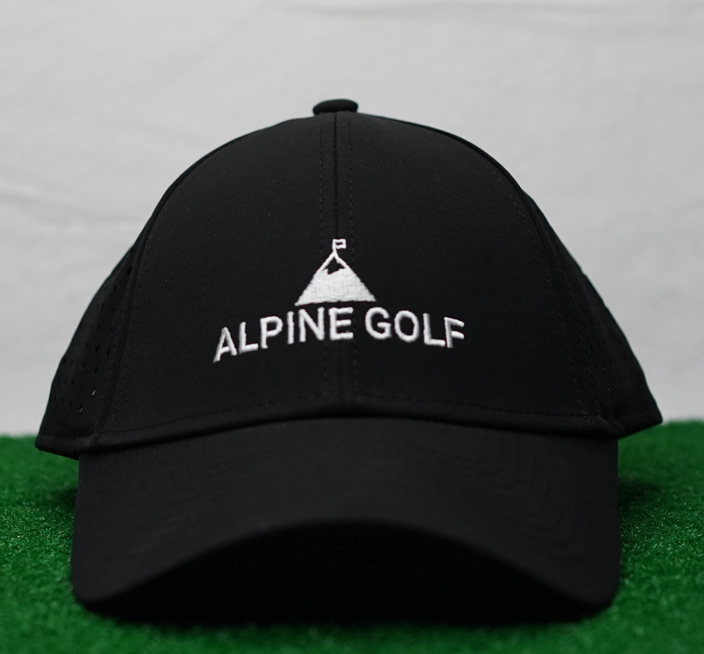 Alpine Golf Black Snapback