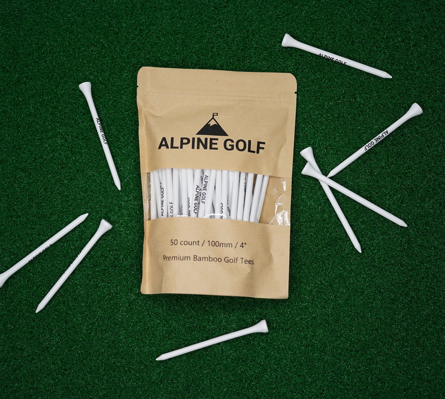 Alpine Golf Tees - 50 count